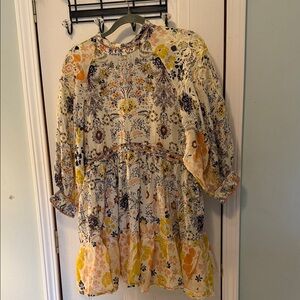 Free People Multicolor Floral  Dress